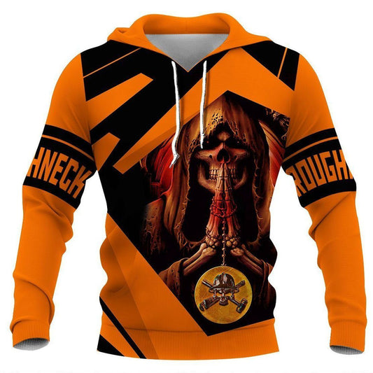 Roughneck Orange Basic Unisex 3d Hoodie