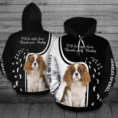 Cavalier King Charles Spaniel Unisex 3d Hoodie