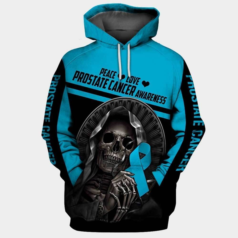Prostate Cancer Blue Amazing Unisex 3d Hoodie