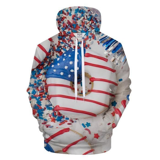 American Donuts Unisex 3d Hoodie
