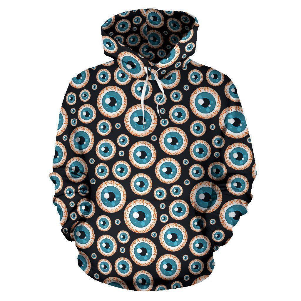 Halloween Zombie Eyes Pullover Unisex 3d Hoodie