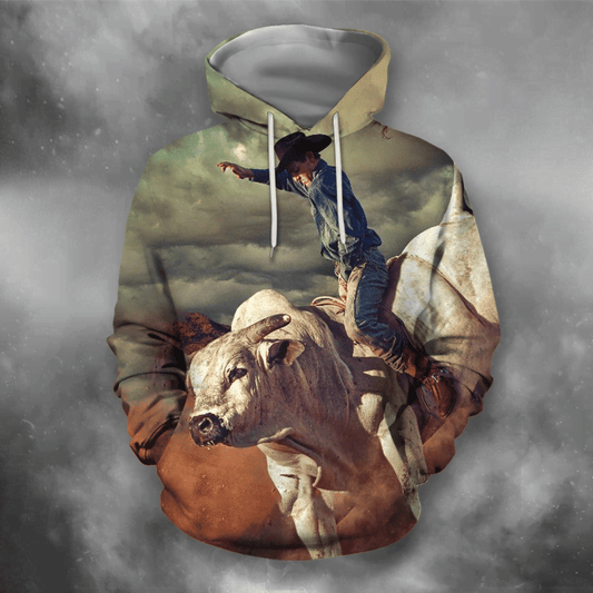 Professional Bull Riders Cool Unisex 3d Hoodie