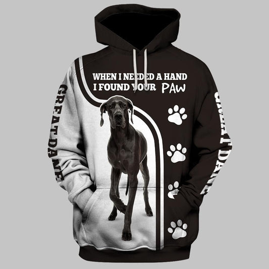 Great Dane Unique Unisex 3d Hoodie