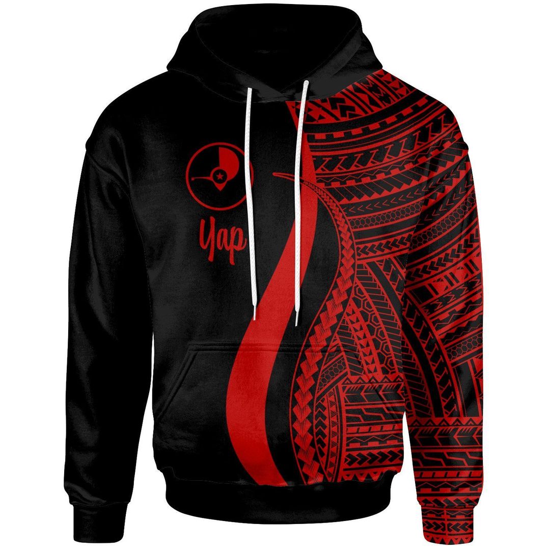 Yap Black Red Popular Unisex 3d Hoodie