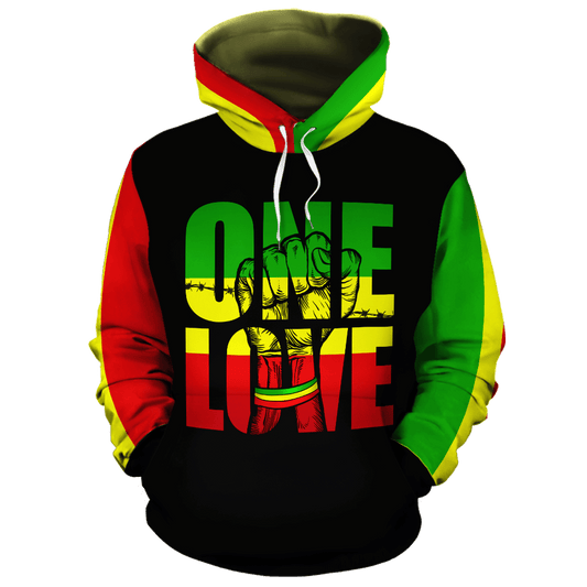 Reggae One Love Unique Unisex 3d Hoodie