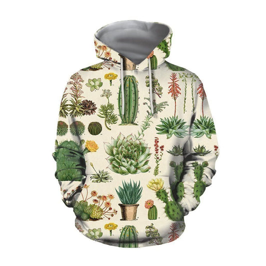 Cactus Tan Unique Unisex 3d Hoodie