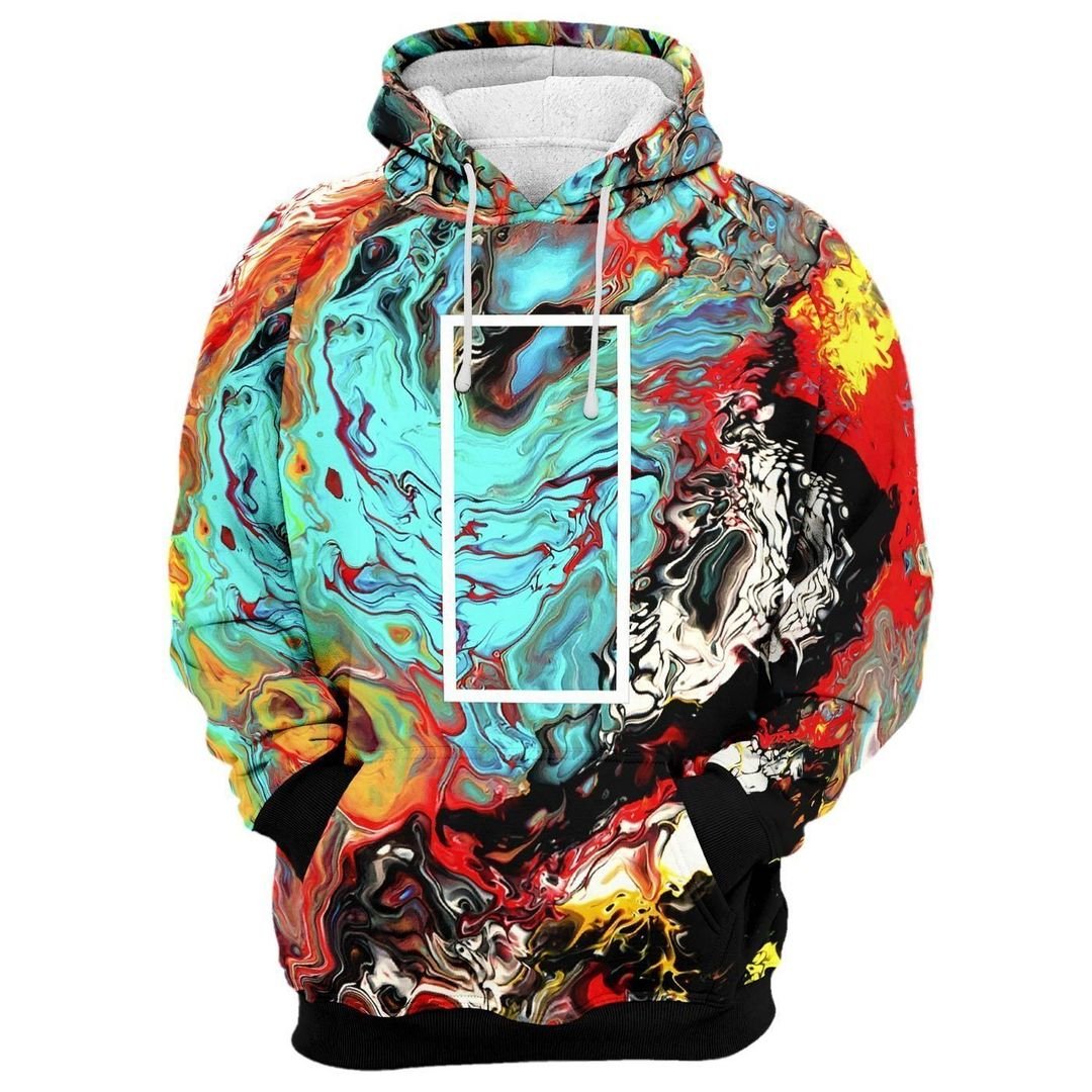 Colorful Unique Unisex 3d Hoodie