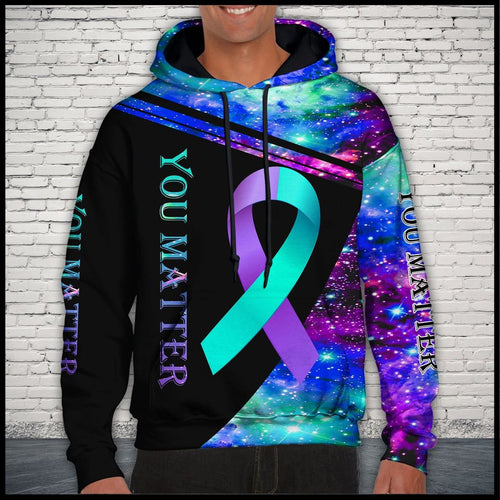 Suicide Awareness Unisex 3d Hoodie