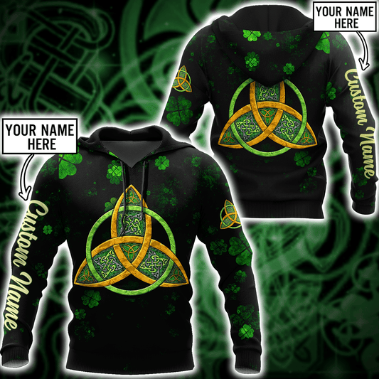 Irish St Patrick Day Celtic Unisex 3d Hoodie