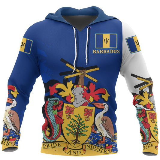 Barbados Special Unisex 3d Hoodie All Over Print