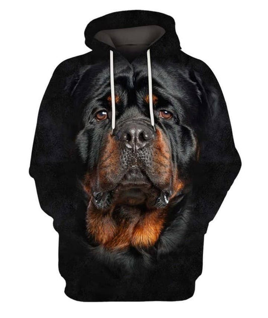 Rottweiler Ma Chi Ma Unisex 3d Hoodie