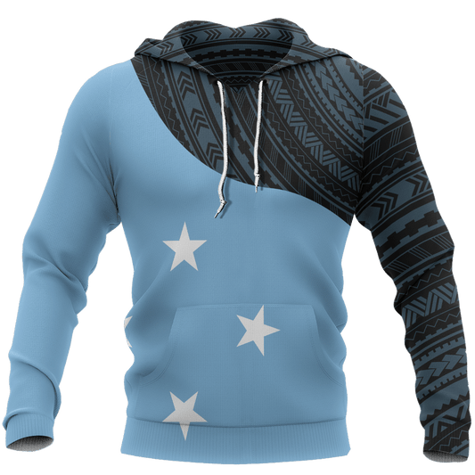 Fsm Flag Curve Concept Pullover Unisex 3d Hoodie All Over Print