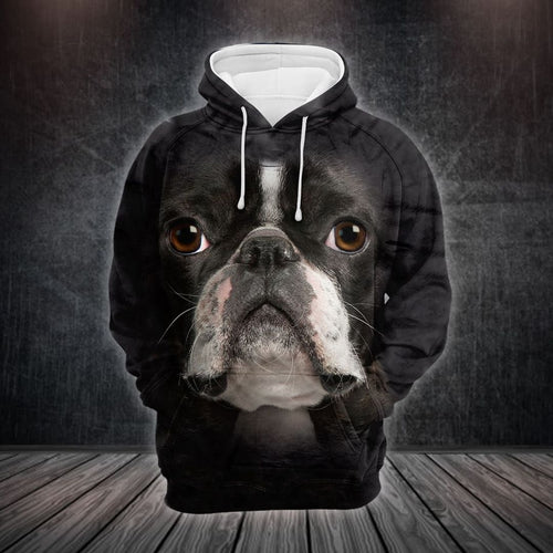 Boston Terrier Beautiful Boston Terrier Unisex 3d Hoodie