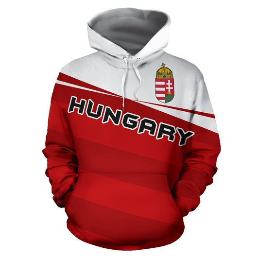 Hungary Coat Of Arms Unisex 3d Hoodie All Over Print