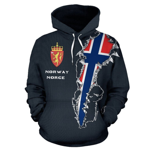 Norway Forever Unisex 3d Hoodie All Over Print