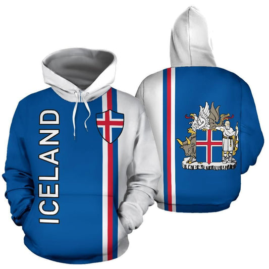 Iceland All Over Unisex 3d Hoodie All Over Print