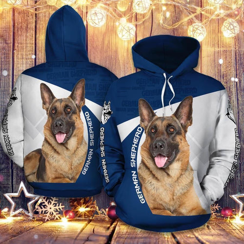 German Shepherd Unisex 3d Hoodie All Over Print