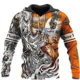 Deer Hunting Camo Unisex 3d Hoodie