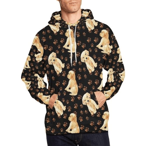 Golden Retriever Unisex 3d Hoodie All Over Print