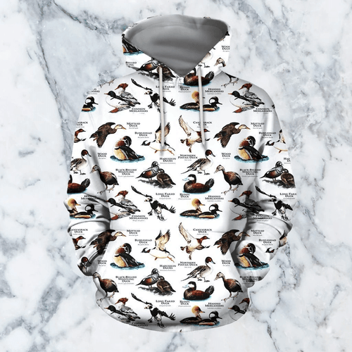 A Lot Of Ducks Unisex 3d Hoodie All Over Print