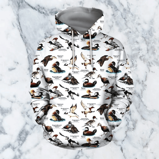 A Lot Of Ducks Unisex 3d Hoodie All Over Print