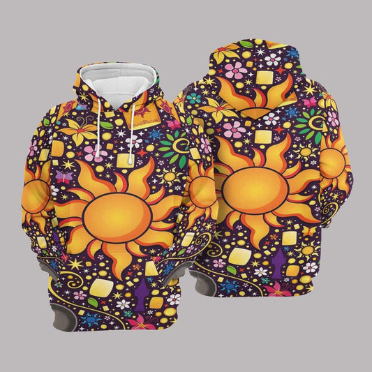 Sun Unisex 3d Hoodie All Over Print