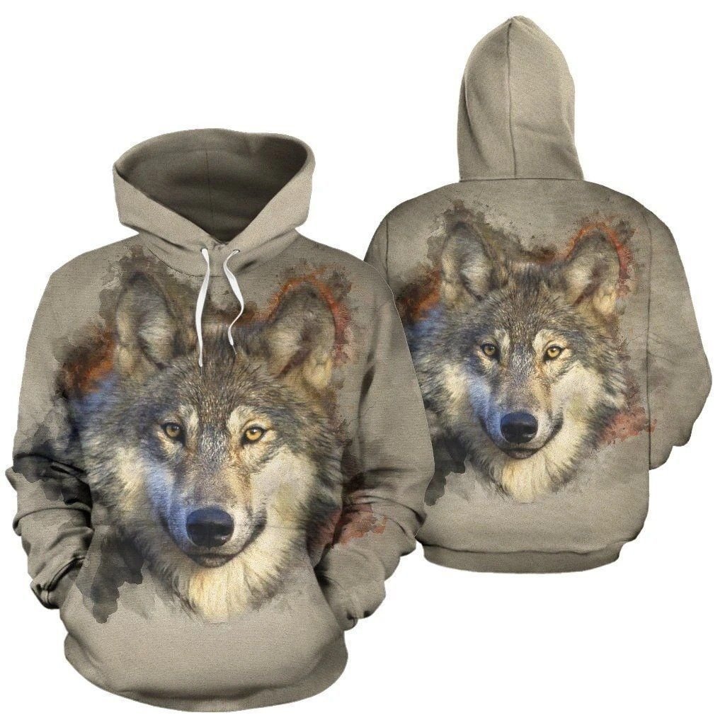 Wolf Ac0110 Hoodie Unisex 3d Hoodie