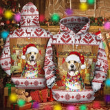 Christmas Beagle Unisex 3d Hoodie