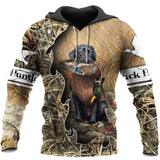Duck Hunting Mallard Unisex 3d Hoodie