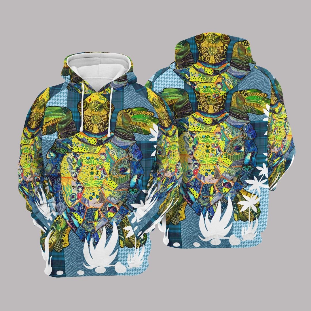 Turtle Unisex 3d Hoodie All Over Print