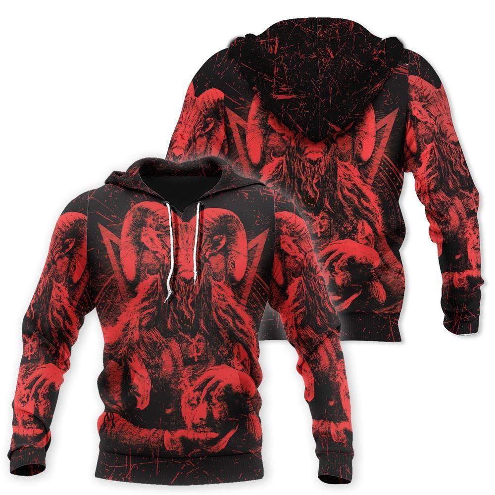 Satanic Rock Mp Unisex 3d Hoodie