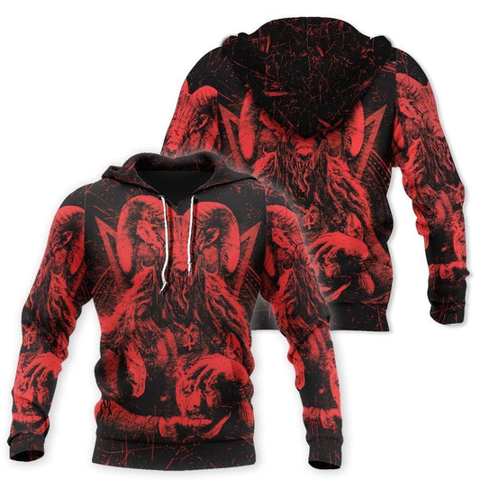 Satanic Rock Mp Unisex 3d Hoodie