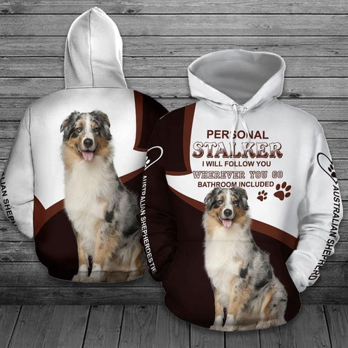 Australian Shepherd Unisex 3d Hoodie All Over Print