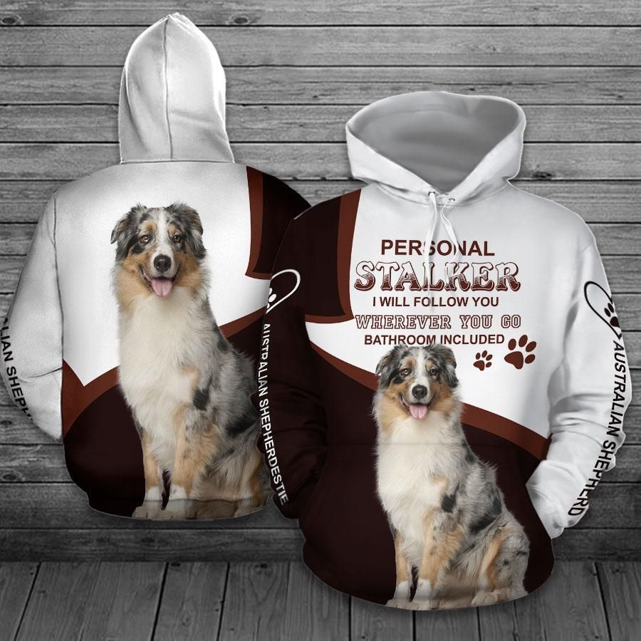 Australian Shepherd Unisex 3d Hoodie All Over Print