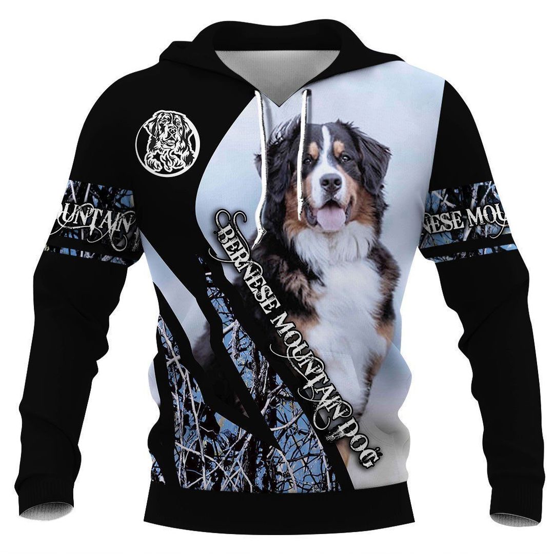 Bernese Mountain Dog Unisex 3d Hoodie