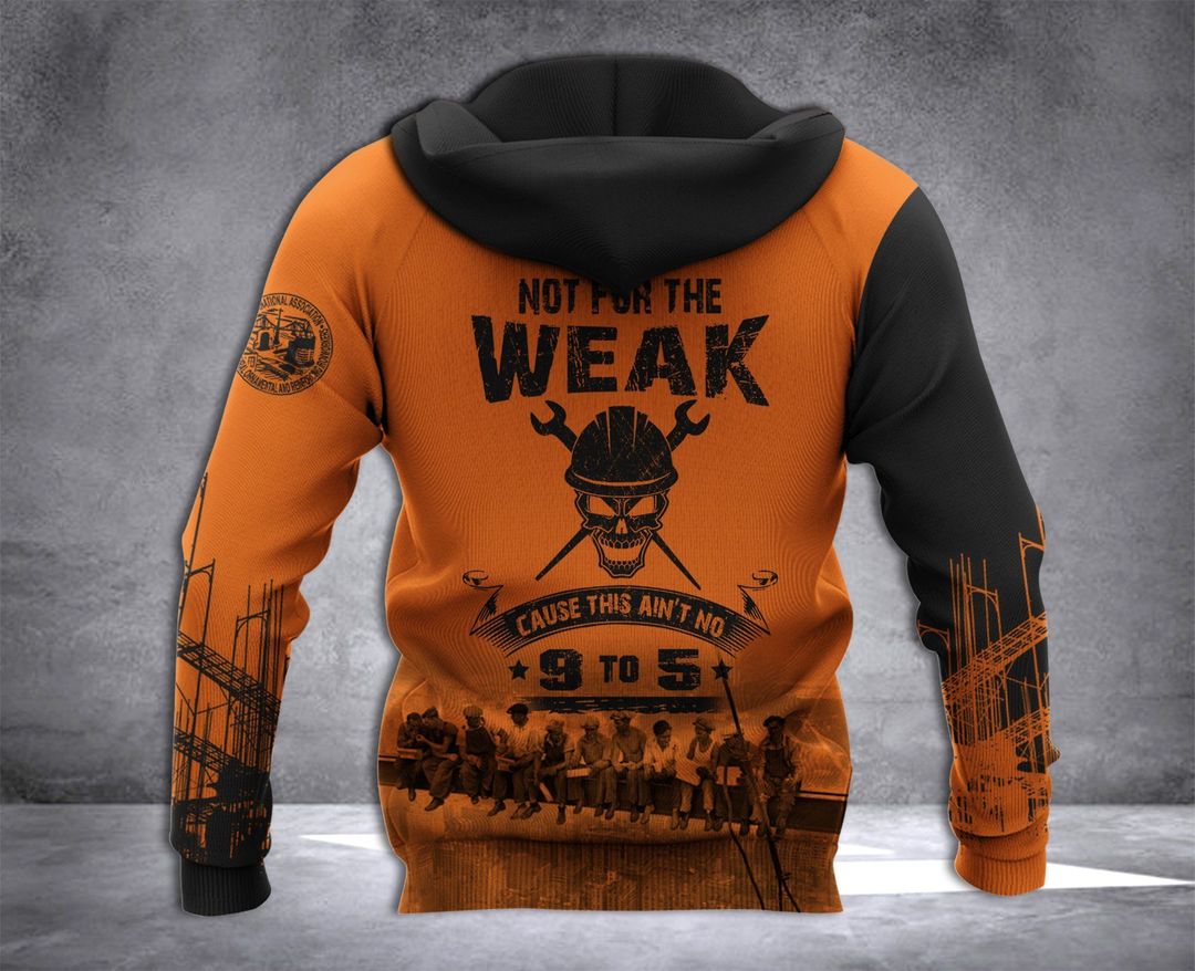 Dh Ironworker Weak Pun Unisex 3d Hoodie