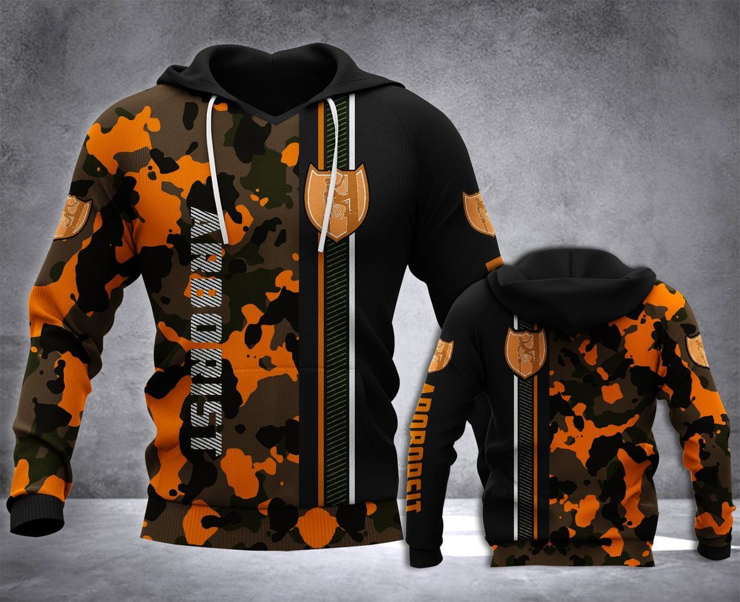 Arborist Camo Print Unisex 3d Hoodie