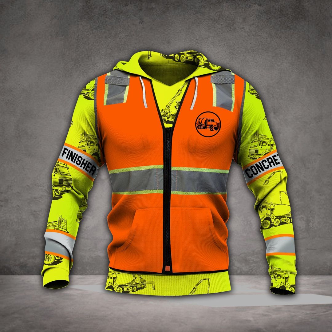 Concrete Finisher Unisex 3d Hoodie