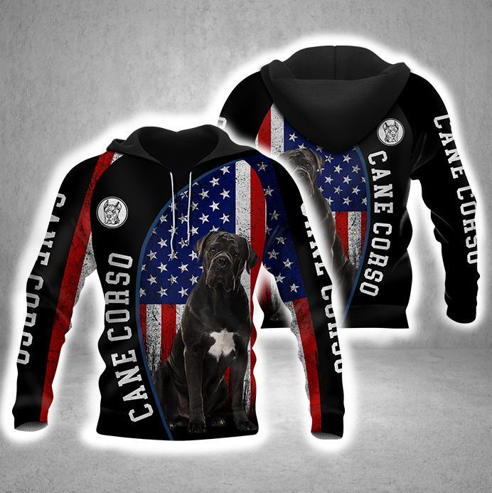Cane Corso Dog All Over Printed Unisex 3d Hoodie