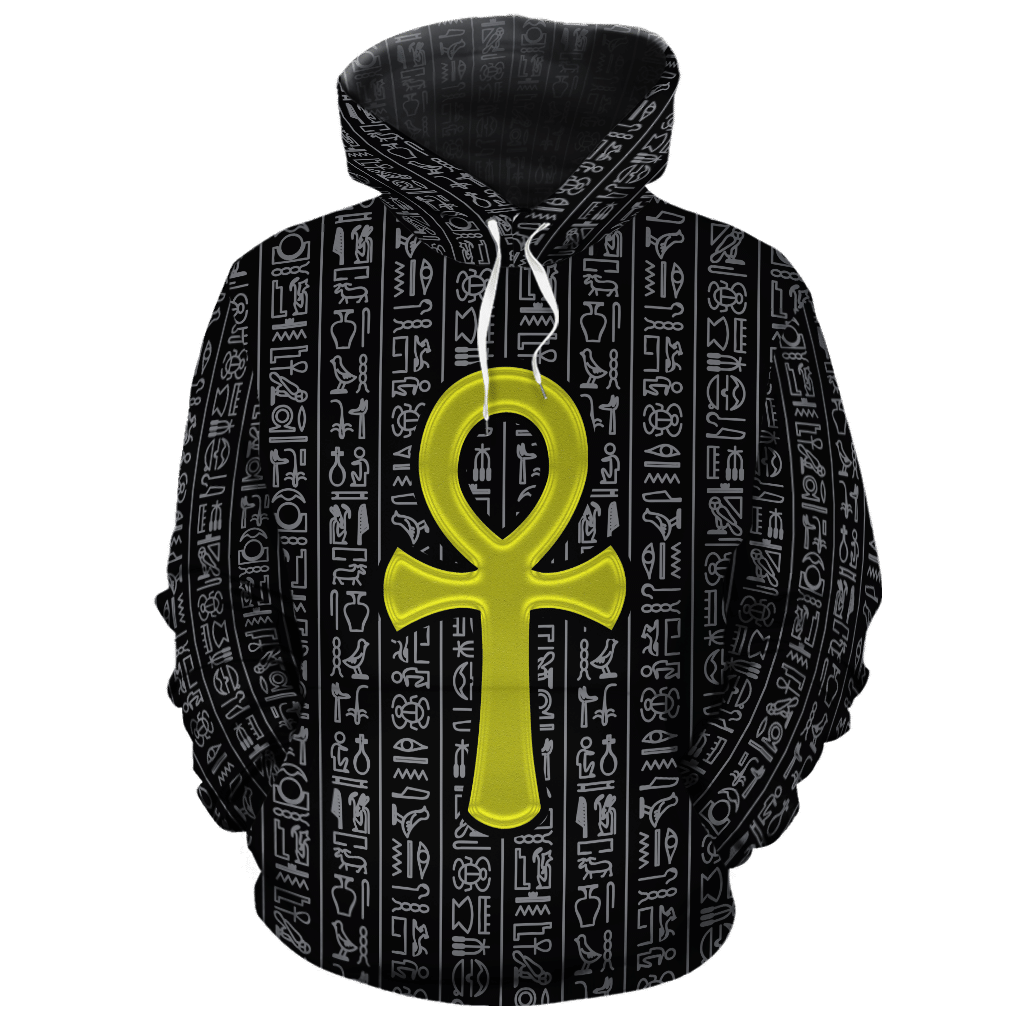 Ankh Symbol Dark Unisex 3d Hoodie