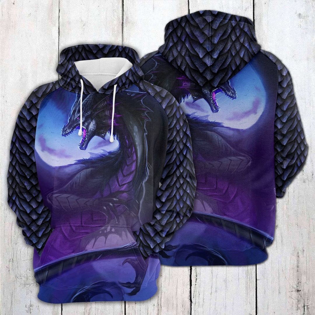 Dragon All Over Print Unisex 3d Hoodie