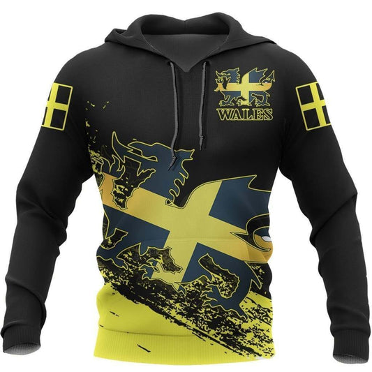 Wales Welsh Saint David Special Awesome Unisex 3d Hoodie