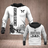 Concrete Finisher Dad Unisex 3d Hoodie