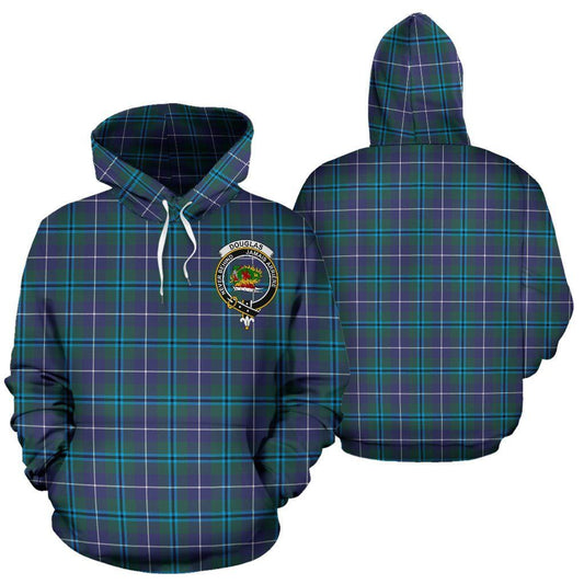 Douglas Tartan Clan Badge Unisex 3d Hoodie