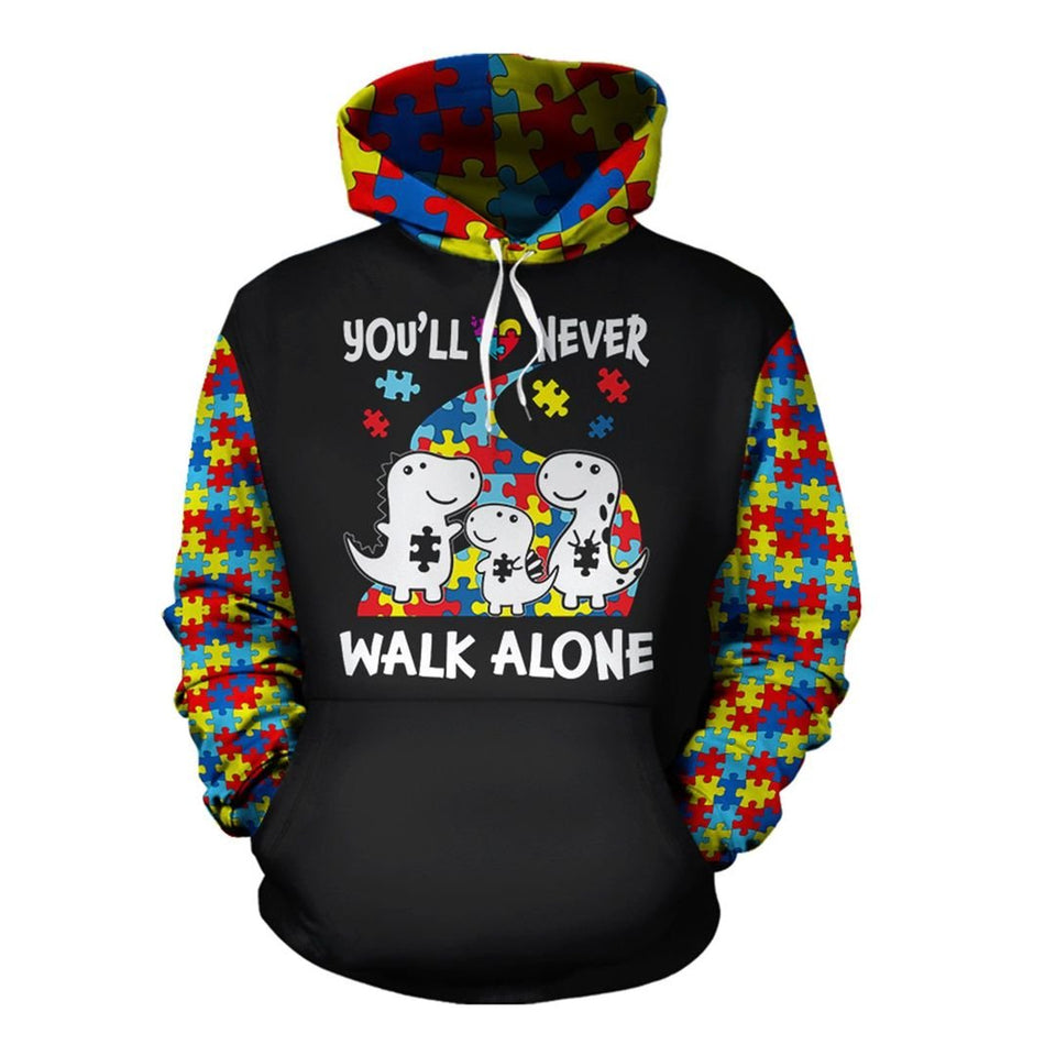 You'll Never Walk Alone' Unisex 3d Hoodie