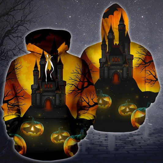 Halloween Skull Unisex 3d Hoodie