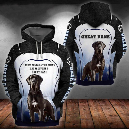 Great Dane Dog All Over Printed Unisex 3d Hoodie