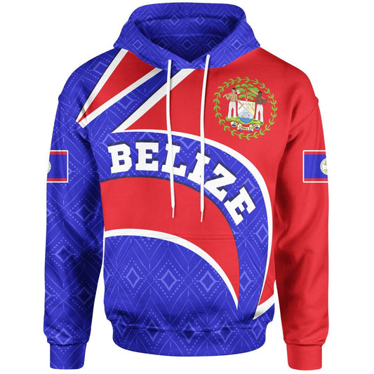 Belize Belize Coat Of Arms Unisex 3d Hoodie