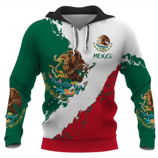Mexico Coat Of Arms Best Unisex 3d Hoodie
