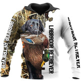 Duck Hunting Mallard White Camo Perfect Unisex 3d Hoodie